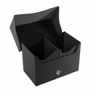 Ilustracja Gamegenic: Double Deck Holder 200+ XL - Podwójne Pudełko na Karty - Black